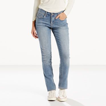 womens jeans 505 straight leg | sleek blue | leviu0027s® us NLYBGHE