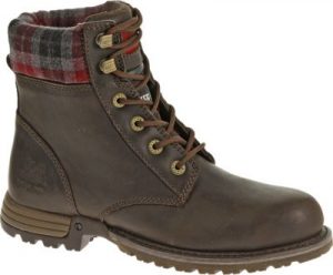 work boots for women kenzie steel toe work boot, bark, dynamic ... VUPRZDE