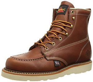 work boots for women thorogood womenu0027s 6-inch mo work boot, brown, ... CQLJREW