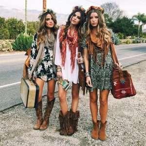 ╰☆╮boho chic bohemian boho style hippy hippie chic bohème vibe gypsy  fashion indie folk PKOHEEW