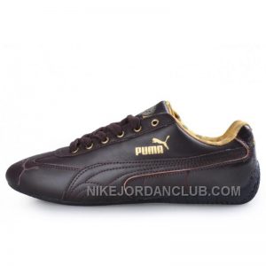 ... puma speed cat leather shoes chocolate authentic ... UDTBBSL