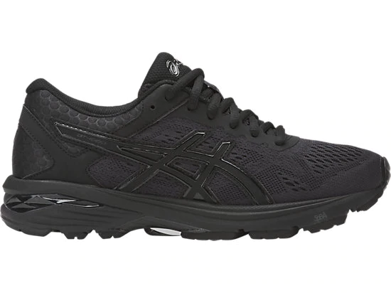 Black Running Shoes gt-1000 6 | women | black/black/silver | asics us GYKVFBG