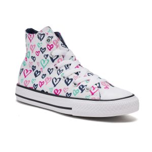 converse for girls girlsu0027 converse chuck taylor all star print high top sneakers UDGNQDP