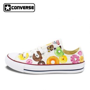 converse for girls low top donut original design converse all star women men shoes hand IRGIYFB