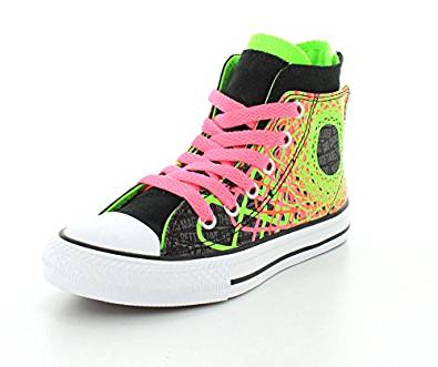 Girls Converse Shoes amazon.com | converse girls chuck taylor all star zipback black/green  gecko/neo pink RJNLBAY