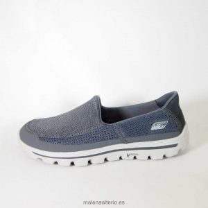 liquidación de precio hombre zapatos skechers go walk 2 53590 gris,calzado  de FSOMCNS