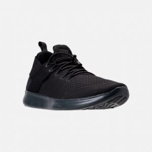 Nike Free Black shoes three quarter view of womenu0027s nike free rn commuter 2017 running shoes in KAIDKYG