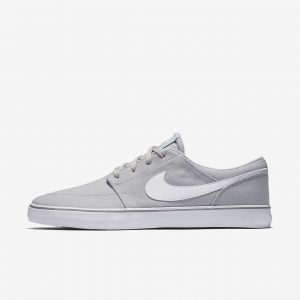 nike skate shoes ... nike sb solarsoft portmore ii canvas menu0027s skateboarding shoe QXDSCGR