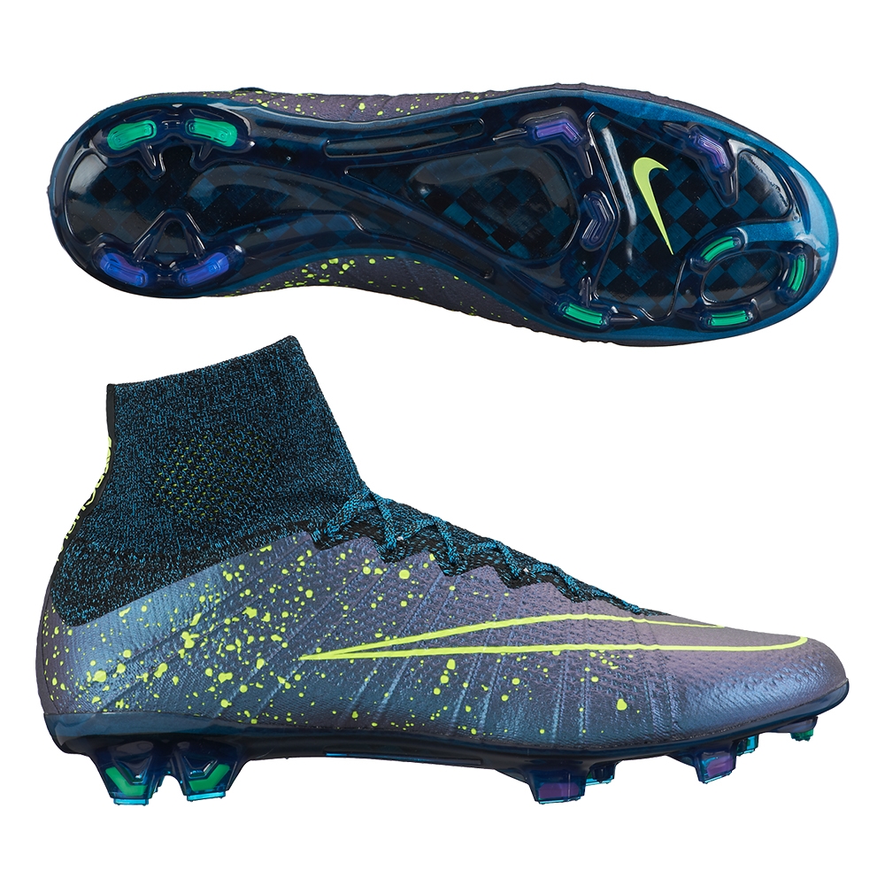 Nike soccer cleats nike mercurial superfly iv fg soccer cleats (squadron blue/black) HWYKETU