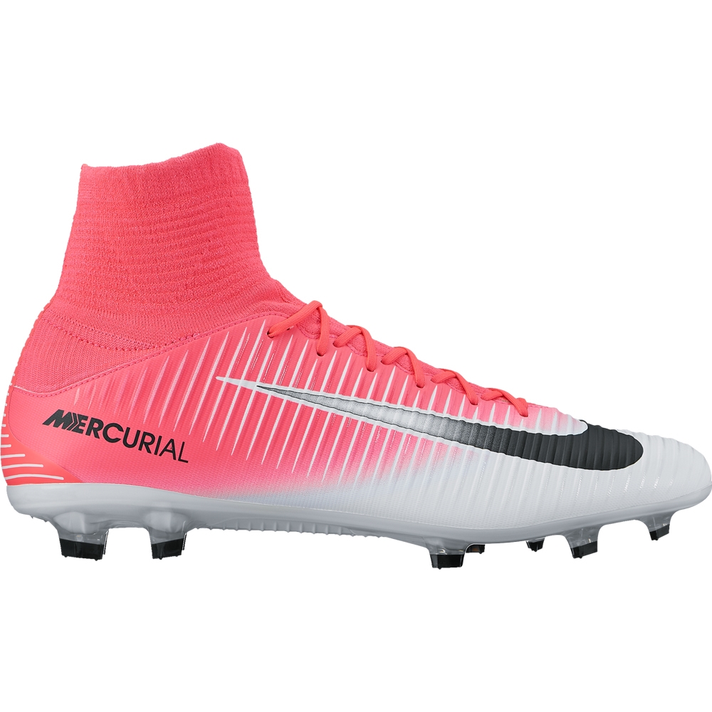 Nike soccer cleats nike mercurial veloce iii df fg soccer cleats (racer pink/black/white) XTWDXTI