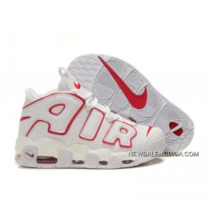 nike uptempo nike air more uptempo white/varsity red new style ... RHMLJUC