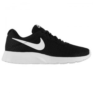 nike womens trainers nike tanjun trainers ladies black/white product code: 274001 GMIZNBV