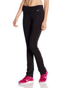 nike yoga pants nike womens dri-fit straight leg yoga pants black xs RAEWCZP