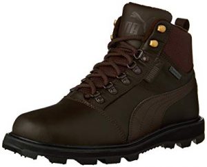 puma boots puma menu0027s tatau fur boot gtx chocolate brown/chocolate brown boot 5.5 d (m NTQHSEO