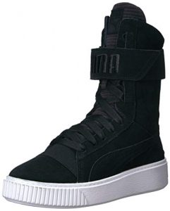 puma boots puma womenu0027s platform boot quil wn, black black, ... GXPRAYR