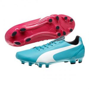 Puma cleats puma evospeed 4.2 fg soccer cleats (beetroot purple/bluebird/white) GAKAOEX