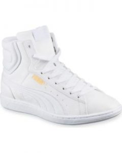 puma high tops puma white vikki deboss high-top sneakers TYVJCSW