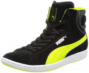 puma high tops puma womens cross shot wnu0027s hi-top sneakers: amazon.co.uk: shoes u0026 bags PJYILBE