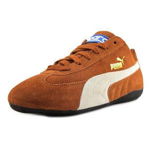 puma speed cat round toe suede sneakers BWIJEUQ