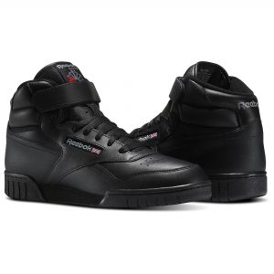 reebok high tops reebok ex-o-fit hi - black | reebok us JVSAEZA