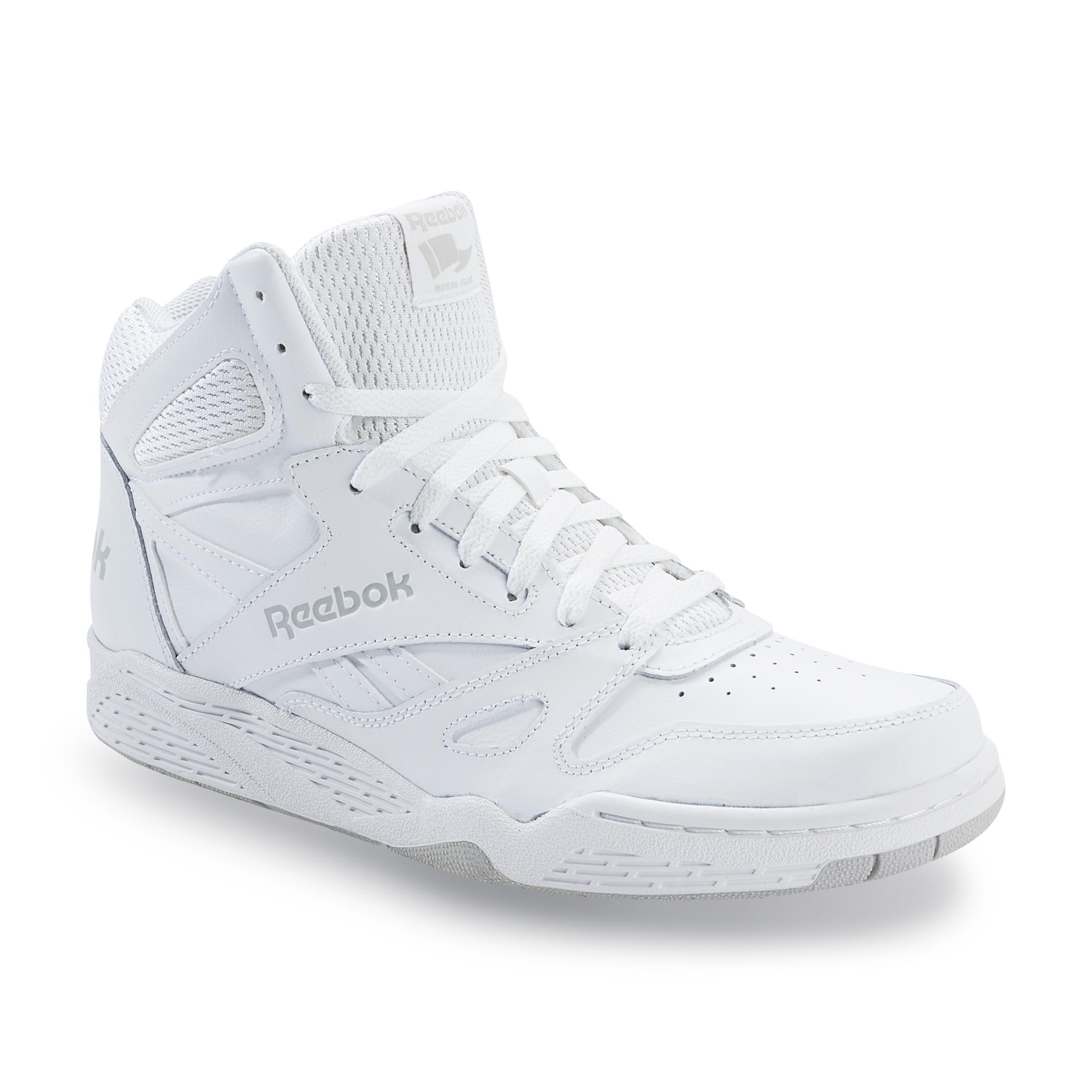 reebok high tops reebok menu0027s royal bb4500 high-top leather basketball shoe - white | shop PIOMSLI