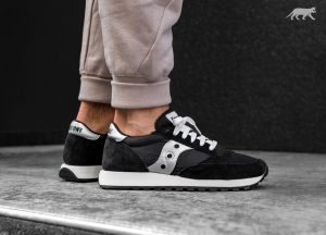 saucony jazz original vintage (black / white) RJBKJOV