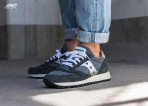 saucony jazz original vintage (blue / navy / silver) MDBLKOZ