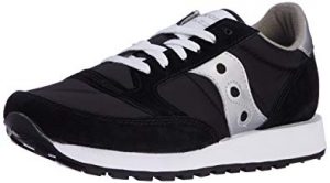 saucony originals menu0027s jazz sneaker,black/silver ... HKRFJHL