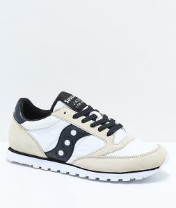 saucony shoes saucony jazz low pro white u0026 black shoes ... YGIKVOO