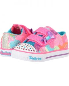 skechers kids - twinkle toes - shuffles 10834n lights (toddler/little kid) ( VBRVPLR