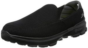 skechers walking shoes skechers performance menu0027s go walk 3 slip-on walking shoe, black, ... HFLXHYB