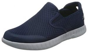 sketchers shoes skechers menu0027s on the go glide response slip-on sneaker,navy/gray, ZJDNVIE