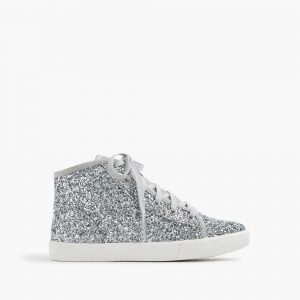 sneakers for girls girls girlsu0027 high-top sneakers in glitter TRQMOJB