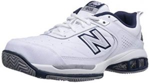 tennis shoes new balance menu0027s mc806 tennis shoe, white, ... YPPVBJX