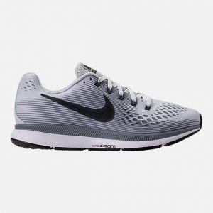 womens nike right view of womenu0027s nike air zoom pegasus 34 running shoes in pure WPAMKTE