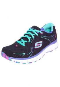 zapatos skechers negros MFGKLSO