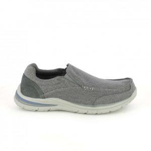 zapatos skechers zapatos sport skechers mocasines grises con elásticos - querol online ... HTQWMKT