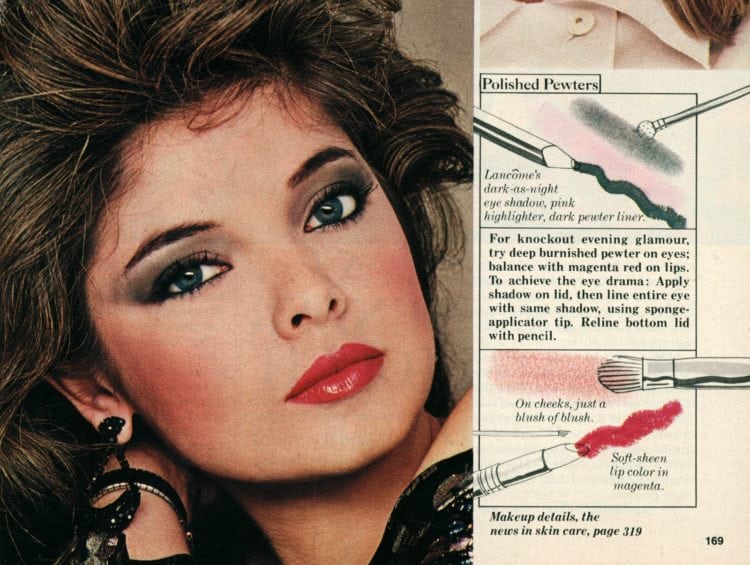 How to get hot eighties hair & makeup (1982) - Click Americana