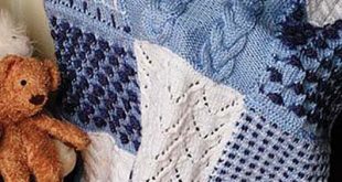 Free knitting pattern for Garden Inspired Sampler Afghan with