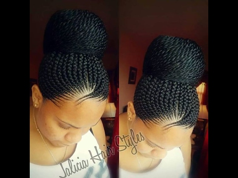 Beautiful African Braid Hairstyle For Natural Hair; Classical Styles