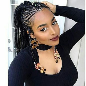 African hairstyles are just too beautiful, especially the braids