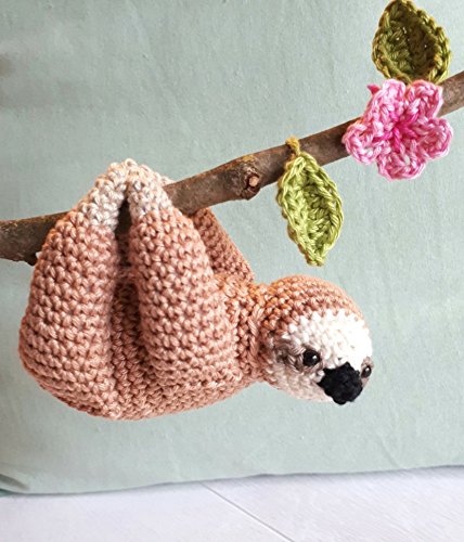 Amazon.com: Sloth Stuffed Animal, Sloth Plush, Crochet Sloth, Sloth