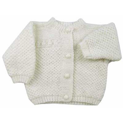 Classic Baby Jacket Free Knitting Pattern ⋆ Knitting Bee