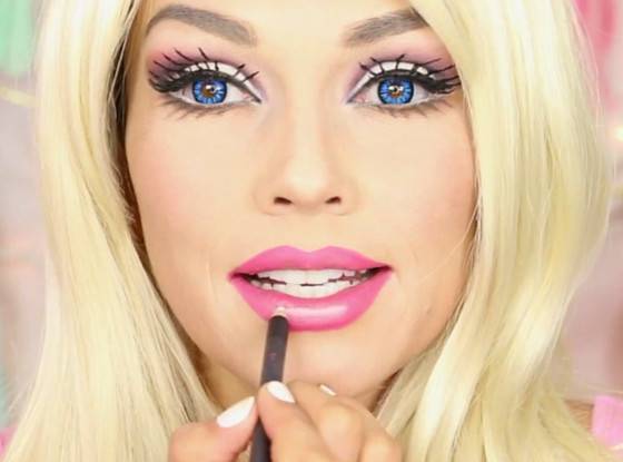 This Makeup Artist Shows You How to Transform Into Barbie and Ruby