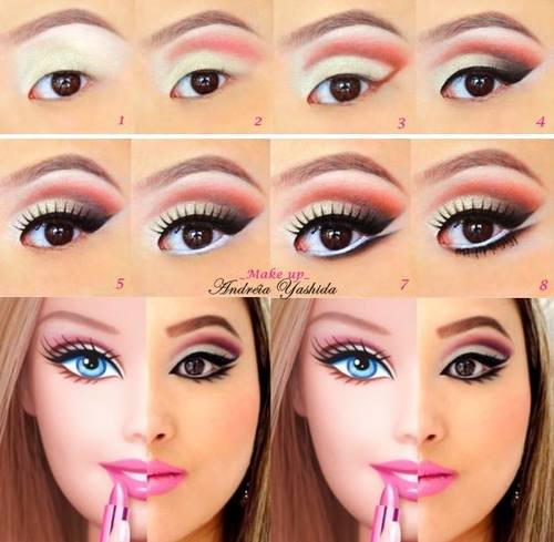 Make Up Barbie discovered by @alinecenteno on We Heart It
