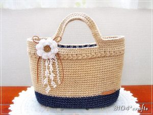 麻ひものトートバッグ | Purses, & Totes n crochet | Pinterest