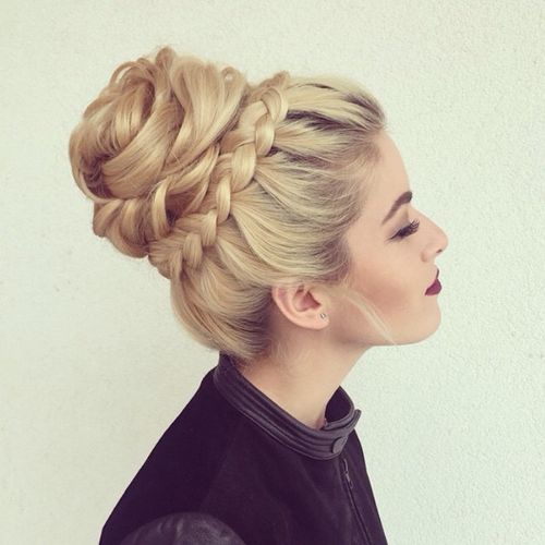 35 Braided Buns Re-inventing the Classic Style