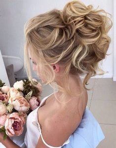 Beautiful Loose High Bun Wedding Hairstyles 2017 | Prom | Wedding