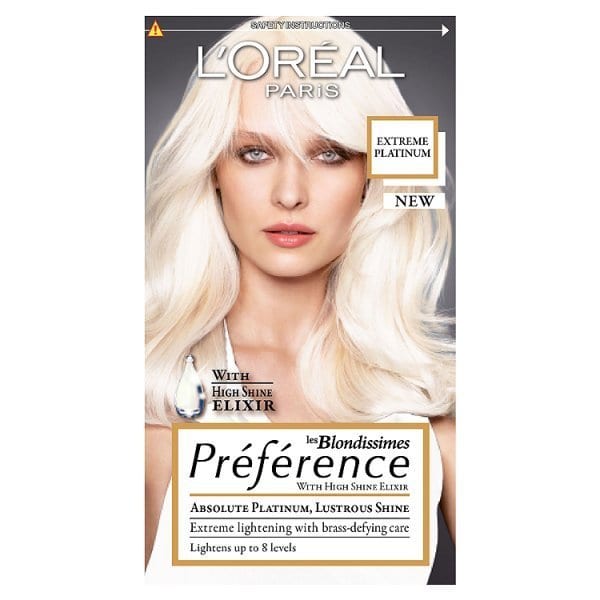 Preference Platinum Extreme Platinum Blonde Hair Dye | Superdrug