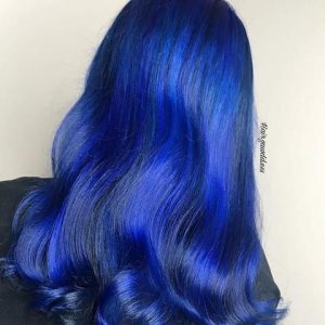 Iroiro 40 Blue Natural Vegan Cruelty-Free Semi-Permanent Hair Color